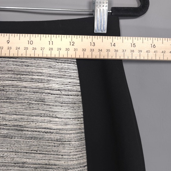 HUGO BOSS Skirt Color Block A-Line Lined Women's US 8 Queen Letizia CROATIA MADE - Picture 6 of 16